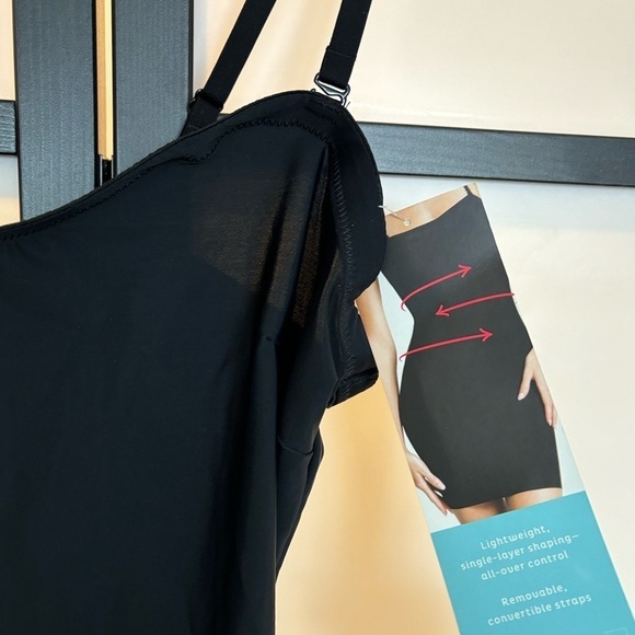 SPANX assets shaping convertible slip. Size 1X. Black. NWT - Picture 9 of 15